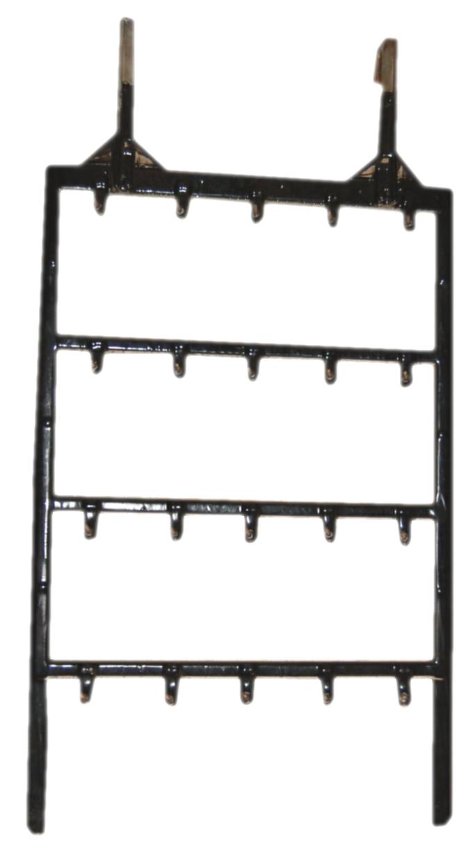 Rack de cobre con recubrimiento de plastisol